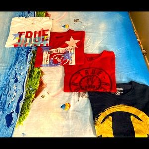 BOYS TRUE RELIGION T’S: SIZES 10-12s, Only worn a few times. No Rips/torn